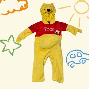 Disney Baby Winnie The Pooh Costume Toddler Halloween  One Piece 12-24 Months